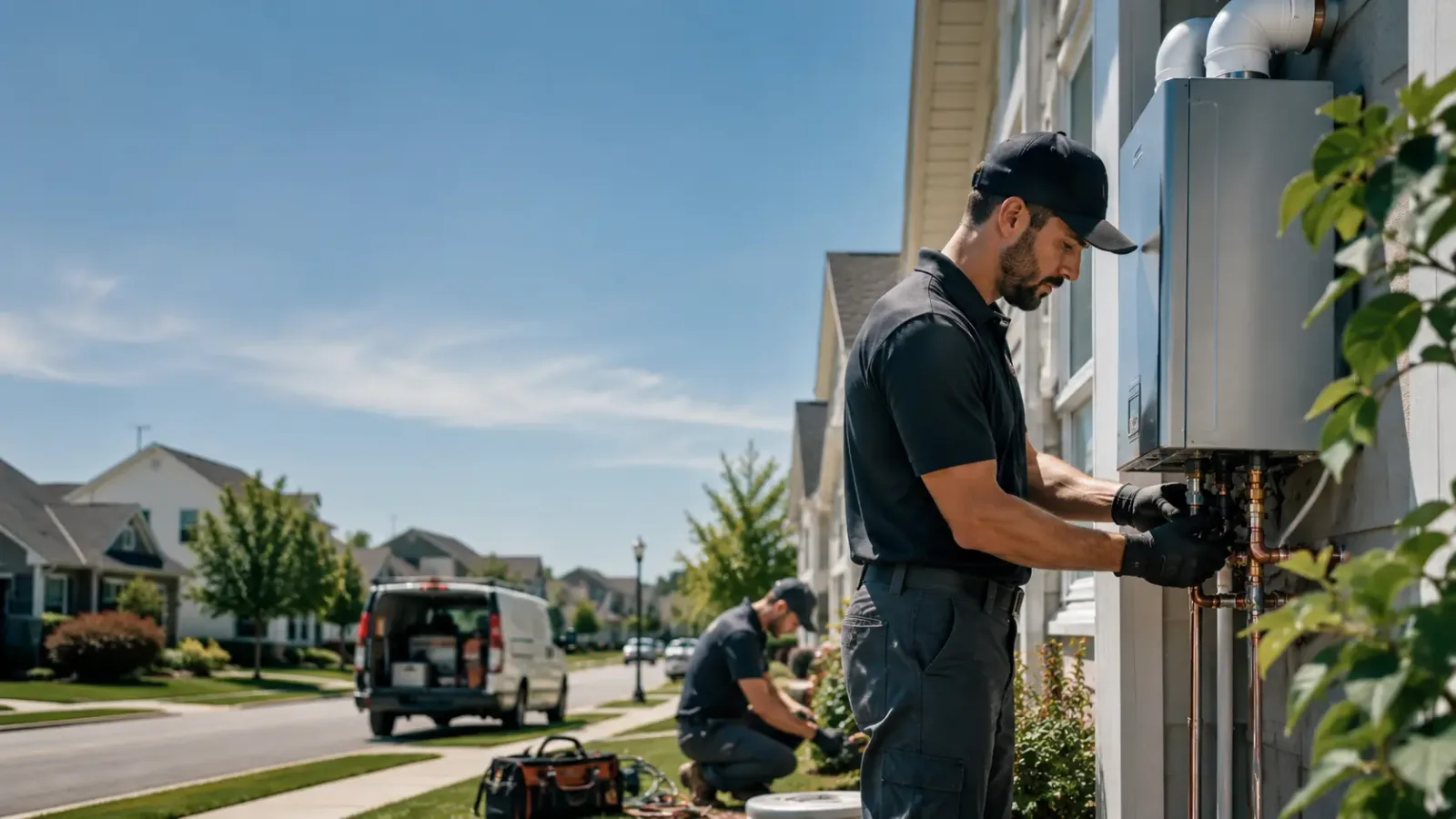 Tankless Water Heater Installation in Delia, KS